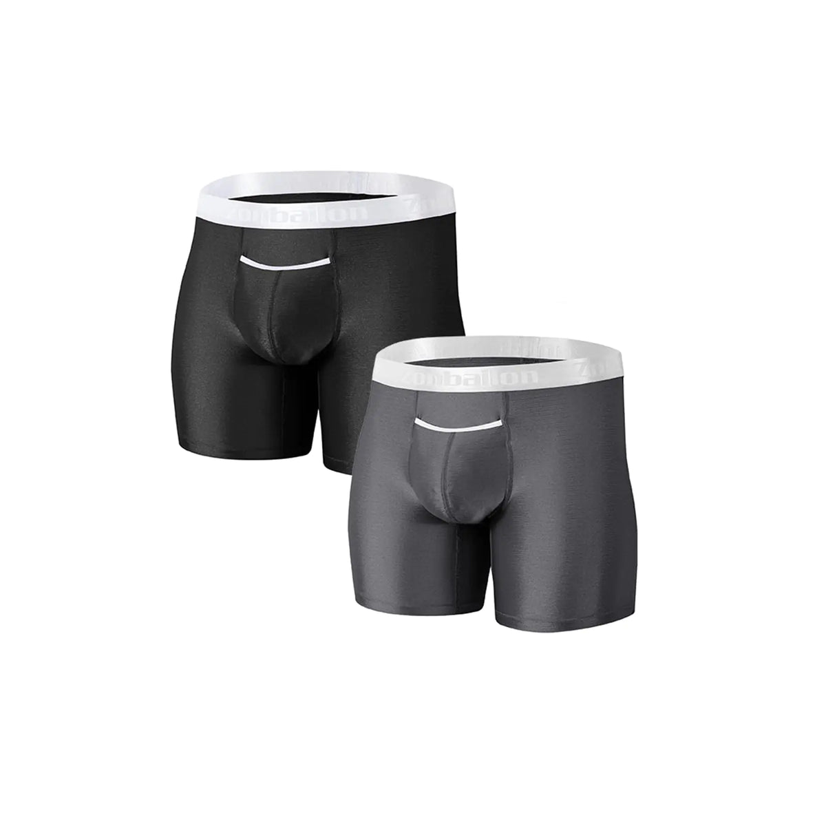 JINSHI Ice Silk Boxer Briefs – 2 Pack, JINSHI Seamless Ice Silk Trunks (2 Pack)